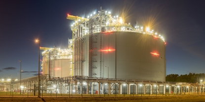 石油・ガス産業におけるLNGタンクゲージ