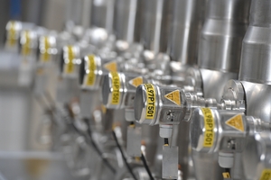 乳製品加工機器に使用されるサニタリ設計の圧力計装