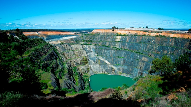 The Greenbushes Mine.