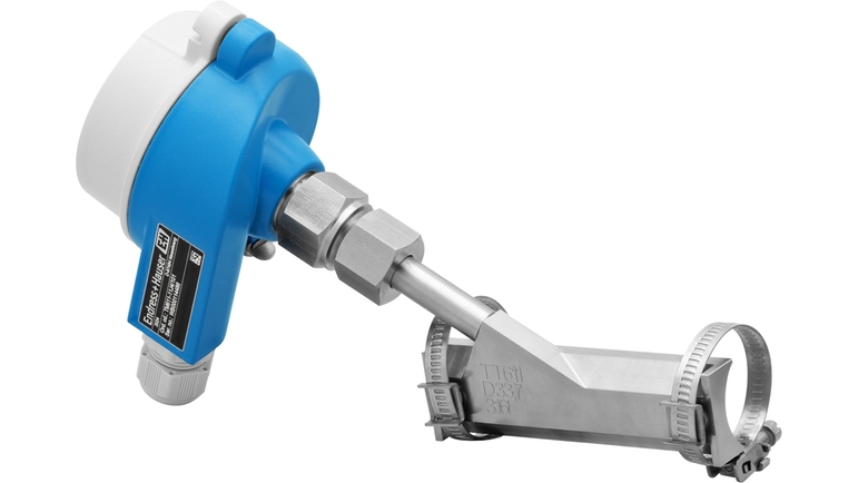 アルミニウム製センサヘッドTA30A搭載バージョン、角度：20°、DN25、1"、配管外径：⌀33.7 mm