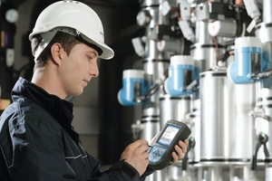 Maintenance work in a plant