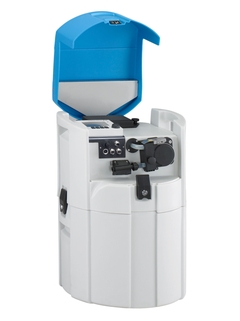 The sampler offers user-friendly and lockable access to all connections and operating elements.