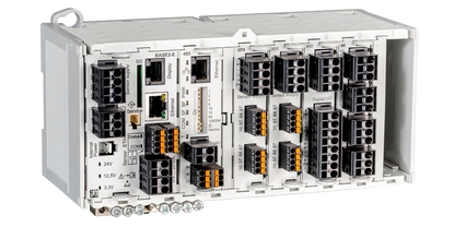 Liquiline CM448R is a compact DIN-Rail transmitter for pH, ORP, conductivity, oxygen, turbidity ...