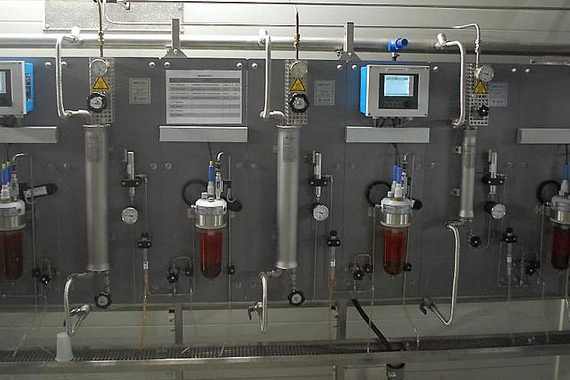 水蒸気回路内のケイ酸塩(シリカ)測定 水蒸気回路内のケイ酸塩測定