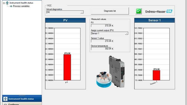 プラントアセット管理システム（Emerson AMS - Asset Management Solution）は、DD / EDD技術を使用します。