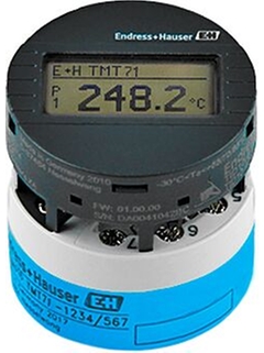 製品写真 TID10付き温度伝送器TMT71