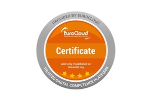 安全かつトランスペアレントな信頼性の高いクラウドサービスであることを証明するEuroCloud StarAudit認証取得