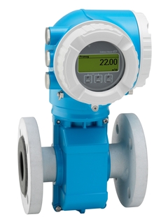 水処理・廃水処理産業用のProline Promag W 300 / 5W3B電磁流量計の写真