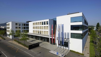 スイス・ライナッハにある Endress+Hauser グループの本社