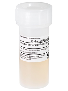 The COY8 zero-point gel bottle for free chlorine, total chlorine or chlorine dioxide.