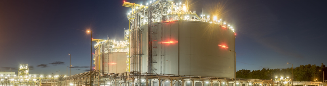 石油・ガス産業におけるLNGタンク計量