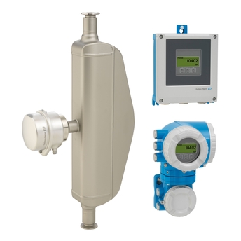 Picture of Coriolis flowmeter Proline Promass P 500 / 8P5B with different remote transmitters Picture of Coriolis flowmeter Proline Promass P 500 / 8P5B with different remote transmitters