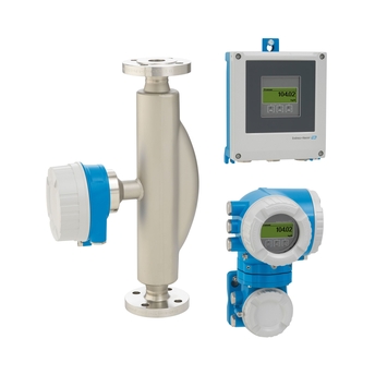Picture of Coriolis flowmeter Proline Promass F 500 / 8F5B with different remote transmitters Picture of Coriolis flowmeter Proline Promass F 500 / 8F5B with different remote transmitters