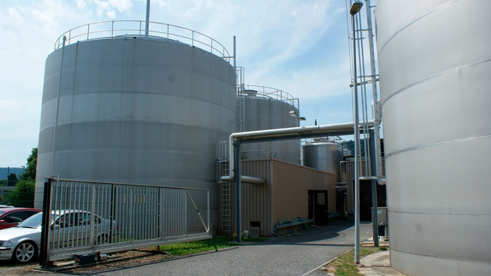 ダグマーセレン（スイス）にあるEmmi社の乳製品加工施設における持続的な廃水処理