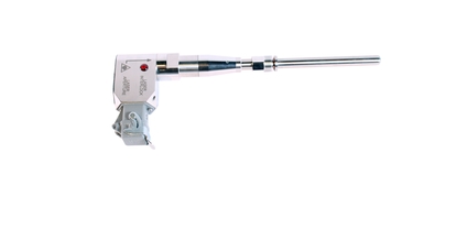 製品写真：Raman Rxn-45プローブ、側面図、右向き