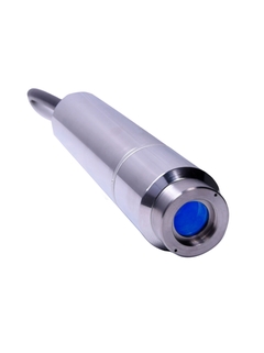 製品写真：Rxn-20プローブ、オプティックレンズ付き、正面右下隅向き