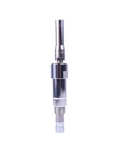 製品写真：Raman Rxn-30プローブ、側面図、下向き