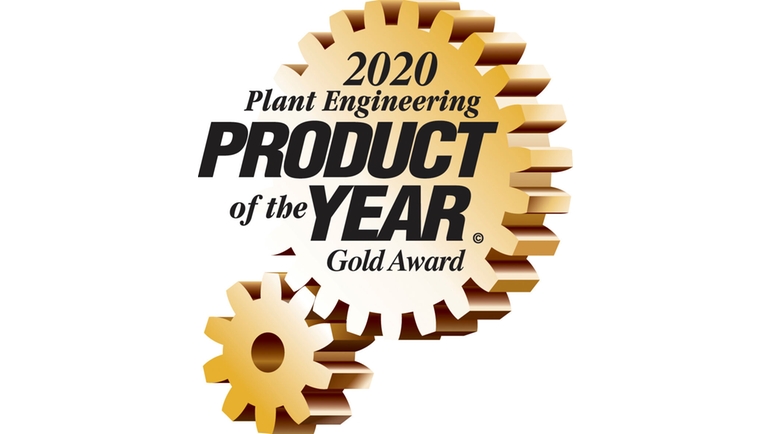 Plant Engineering誌の「2020年資産管理プロダクト・オブ・ザ・イヤー」ロゴ