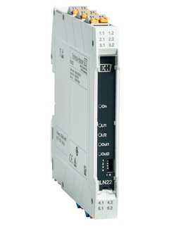 RLN22：SIL 2までのシステムに対応するリレー信号出力付き1チャンネル/2チャンネルDC 24 V変換器（絶縁アンプ）