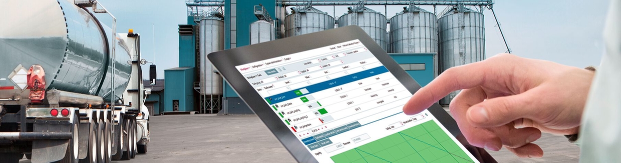 Inventory monitoring of solids in the Food and Beverage industry