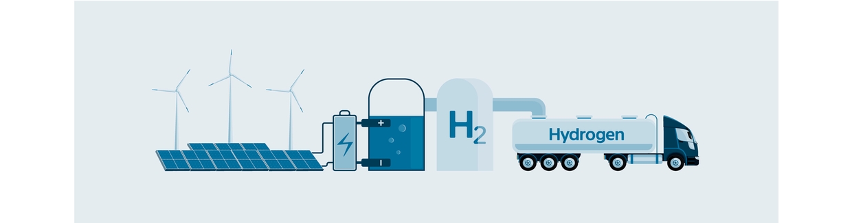 グリーン水素生成のためのH2OおよびO2測定
