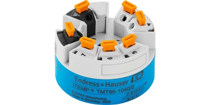 Ethernet APL対応のiTEMP TMT86ヘッド組込型温度伝送器