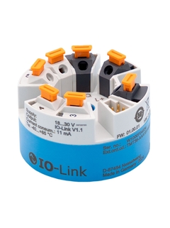 プロセス温度センサ用のIO-Link対応測温抵抗体ヘッド組込型温度伝送器iTEMP TMT36