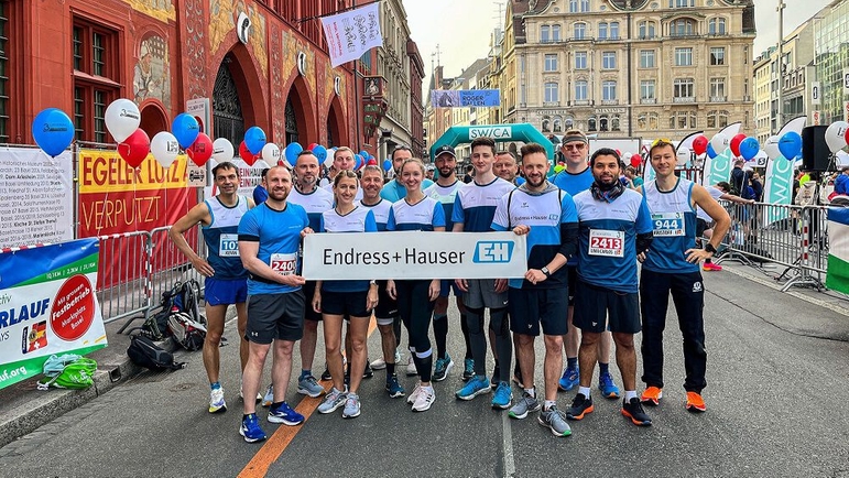 An important aspect of the success of the Endress+Hauser Water Challenge is the team spirit.